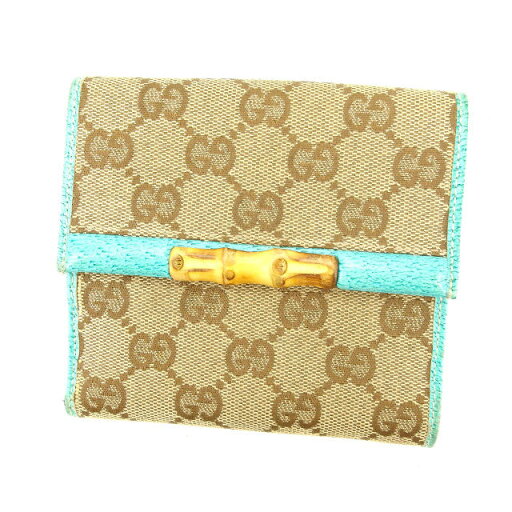 【スプリングセール】グッチ Wホック財布 二つ折り財布 バンブー付き GGキャンバス ベージュ×ブラウン×ブルー系 GUCCI ホックサイフ ホック財布 財布 サイフ財布 ユニセックス 小物 【グッチ】 Q235 【中古】 【スプリングセール】グッチ Wホック財布 二つ折り財布 バンブー付き GGキャンバス ベージュ×ブラウン×ブルー系 GUCCI ホックサイフ ホック財布 財布 サイフ財布 ユニセックス 小物 【グッチ】 Q235 【中古】