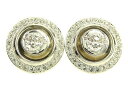 【春の大感謝祭 30％OFF】ヴェルサーチ イヤリング アクセサリー メデューサ シルバー VERSACE 【ヴェルサーチ】 t1085s 【中古】