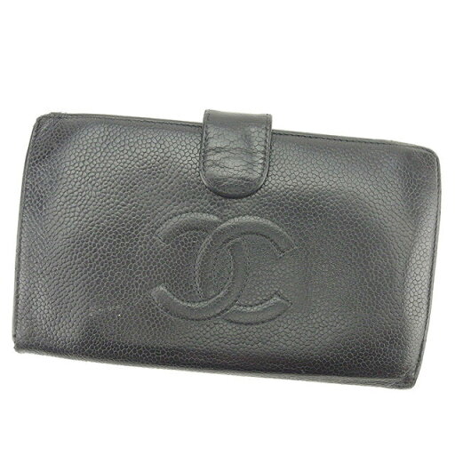 【スプリングセール】シャネル ガマ口財布 長財布 キャビアスキン ブラック レザ- CHANEL ガマ口 財布 サイフ コンパクトブランド財布 ユニセックス 小物 男性 女性 良品 【シャネル】 T1601 【中古】 【スプリングセール】シャネル ガマ口財布 長財布 キャビアスキン ブラック レザ- CHANEL ガマ口 財布 サイフ コンパクトブランド財布 ユニセックス 小物 男性 女性 良品 【シャネル】 T1601 【中古】
