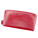 【スプリングセール】プラダ 長財布 財布 ラウンドファスナー ロゴ ボルドー×シルバー レザー PRADA 【プラダ】 t2554s 【中古】(4)