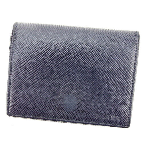 【スプリングセール】プラダ PRADA カードケース カード 名刺入れ レディース メンズ 可 ネイビー レザー 【プラダ】 T2781 【中古】 【スプリングセール】プラダ PRADA カードケース カード 名刺入れ レディース メンズ 可 ネイビー レザー 【プラダ】 T2781 【中古】