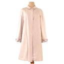 バーバリー BURBERRY コート シングル ロング レディース ♯9ARサイズ ベージュ系 綿75%ポリエステル25%(背裏)綿(袖裏)キュプラ 【バーバリー】 T425 【中古】
