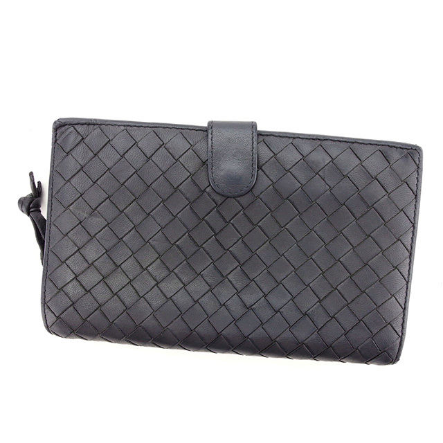 【中古】 ボッテガ ヴェネタ BOTTEGA VENETA 長財布 財布 ラウンドファスナー グレー×ゴールド 114074 レディース メンズ ユニセックス レザー サイフ 小物 ブランド 人気 贈り物 迅速発送 在庫処分 男性 女性 良品 春 1点物 T2973