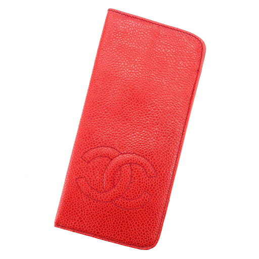 【スプリングセール】シャネル CHANEL メガネケース メンズ可 レッド レザー 【シャネル】 T3302 【中古】 【スプリングセール】シャネル CHANEL メガネケース メンズ可 レッド レザー 【シャネル】 T3302 【中古】