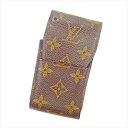 【スプリングセール】ルイ ヴィトン Louis Vuitton シガレットケース タバコケース メンズ可 エテュイシガレット ブラウン系 モノグラムキャンバス ...