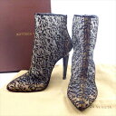 【スプリングセール】ボッテガ ヴェネタ BOTTEGA VENETA ブーツ シューズ 靴 メンズ可 #36 ブラック 【ボッテガ・ヴェネタ】 T4664 【中...