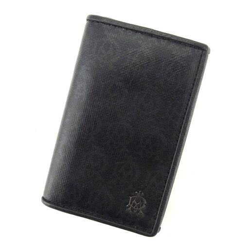【スプリングセール】ダンヒル キーケース 6連キーケース ウィンザー ブラック系 PVC×レザー dunhill 【ダンヒル】 t5110s 【中古】 【スプリングセール】ダンヒル キーケース 6連キーケース ウィンザー ブラック系 PVC×レザー dunhill 【ダンヒル】 t5110s 【中古】