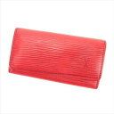【スプリングセール】ルイ ヴィトン Louis Vuitton キーケース 4連キーケース メンズ可 ミュルティクレ4 レッド ゴールド エピレザー 【ルイ・ヴ...