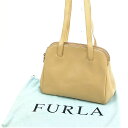 【春の大感謝祭 30％OFF】フルラ ショルダーバッグ バック ショルダーバッグ バック ベージュ FURLA 【フルラ】 t13994s 【中古】