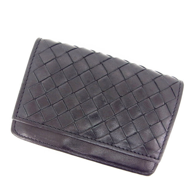 【スプリングセール30％OFF】ボッテガ ヴェネタ BOTTEGA VENETA キーケース レディース ブラック 【ボッテガ・ヴェネタ】 T12656 【中古】