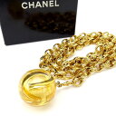 【スプリングセール30％OFF】シャネル CHANEL ベルト チェーンベルト レディース ヴィンテージ ゴールド 【シャネル】 T10983 【中古】