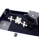 【スプリングセール】ランバン LANVIN ベルト レディース ブラック 【ランバン】 T15455 【中古】