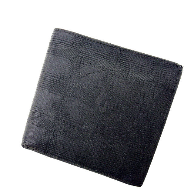 【スプリングセール】シャネル 二つ折り財布 ニュートラベルライン ブラック CHANEL 【シャネル】 t14171s 【中古】