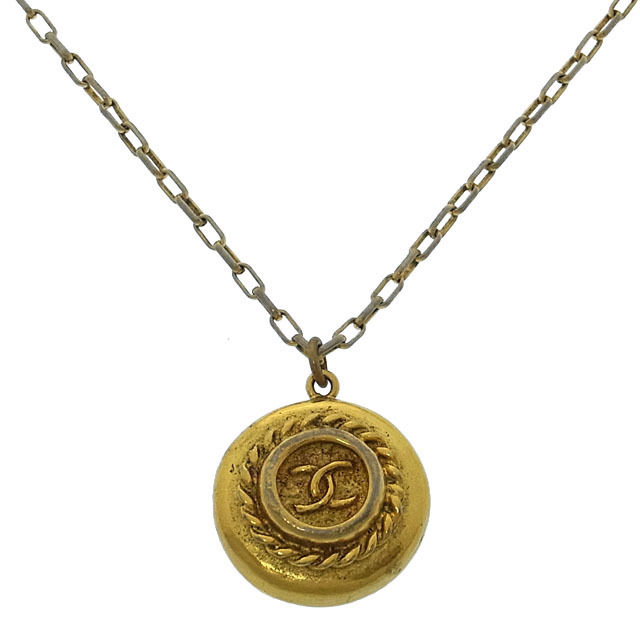 【スプリングセール30％OFF】シャネル CHANEL ネックレス アクセサリー レディース ヴィンテージ ゴールド 【シャネル】 T14265 【中古】