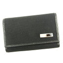 グッチ キーケース 6連キーケース Gマーク ブラック×シルバー GUCCI 【グッチ】 t12928s 【中古】