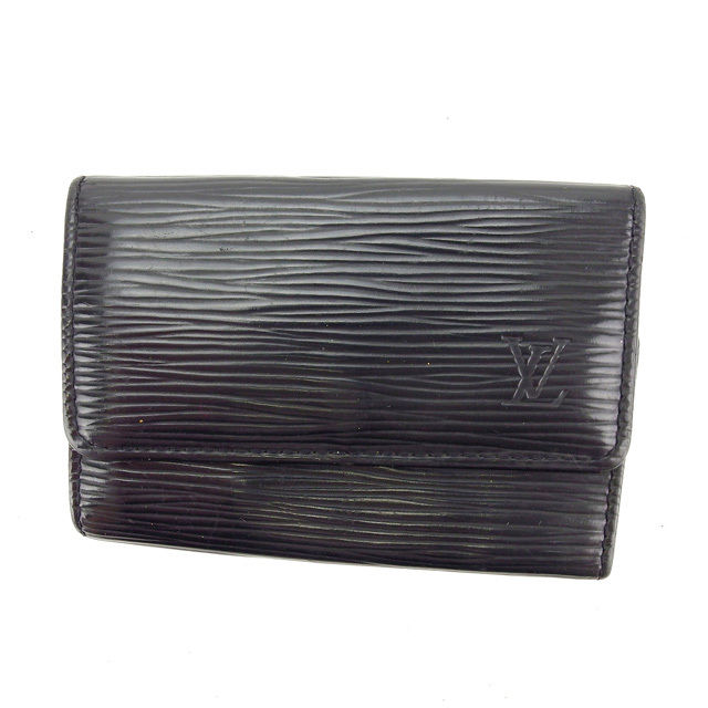 【スプリングセール】ルイヴィトン Louis Vuitton キーケース レディース ミュルティクレ6 ノワール(黒) エピレザ- 【ルイ・ヴィトン】 T15855 【中古】