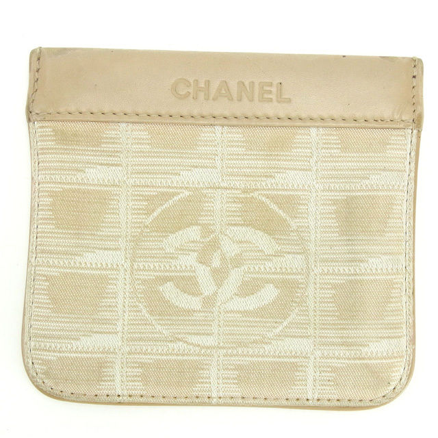 【スプリングセール】シャネル CHANEL コインケース ケース ポーチ レディース ベージュ 【シャネル】 T16065 【中古】