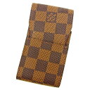 【春の大感謝祭 30％OFF】ルイ ヴィトン LOUIS VUITTON シガレットケース レディース メンズ 可 エテュイ・シガレット ダミエキャンバス 【ルイ・ヴィトン】 T12473 【中古】