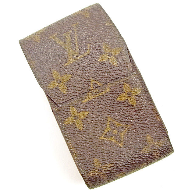 【スプリングセール30％OFF】ルイ ヴィトン Louis Vuitton シガレットケース タバコケース メンズ可 エテュイシガレット ブラウン モノグラムキャンバス 【ルイ・ヴィトン】 T16049 【中古】