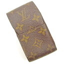 【スプリングセール】ルイ ヴィトン Louis Vuitton シガレットケース タバコケース メンズ可 エテュイシガレット ブラウン モノグラムキャンバス 【...