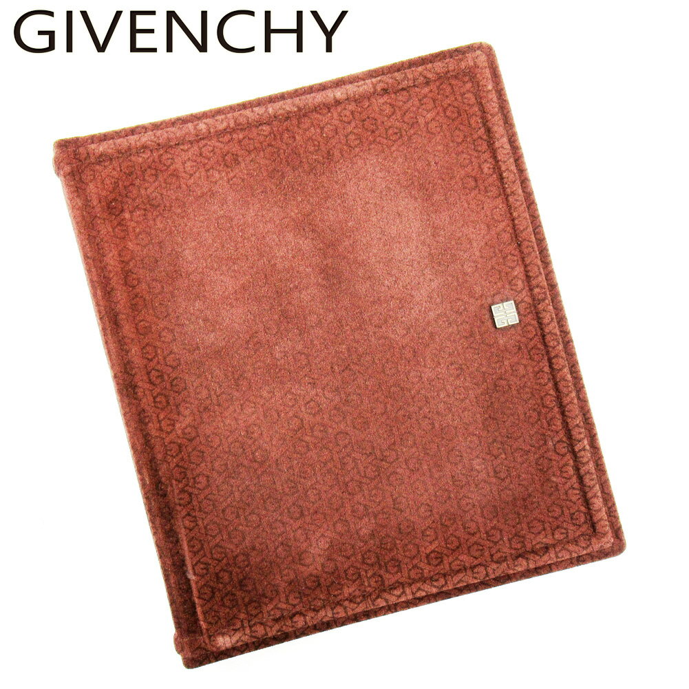 【スプリングセール30％OFF】ジバンシィ GIVENCHY アルバム フォトアルバム レディース メンズ ブラウン スエード 【ジバンシィ】 C3624 【中古】