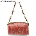 【スプリングセール30％OFF】ドルチェ&ガッバーナ ハンドバッグ バック ワンショルダー レオパード ブラウン レザー DOLCE&GABBANA バック 手持ちバッグ バック ファッションバッグ バック 収納 【ドルチェ&ガッバーナ】 T10074 【中古】