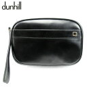 【春の大感謝祭 30％OFF】ダンヒル クラッチバッグ バック セカンドバッグ バック ブラック レザー dunhill セカンドバッグ バック ファッション 収納バッグ バック 【ダンヒル】 T10147 【中古】