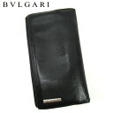 【スプリングセール】ブルガリ 長財布 ファスナー付き 長財布 レディース メンズ ブラック レザー BVLGARI 【ブルガリ】 t16750s 【中古】(4)