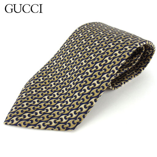 【スプリングセール】グッチ ネクタイ レギュラータイ メンズ チェーン柄 ベージュ ネイビー シルク 絹 GUCCI 【グッチ】 l2919s 【中古】 【スプリングセール】グッチ ネクタイ レギュラータイ メンズ チェーン柄 ベージュ ネイビー シルク 絹 GUCCI 【グッチ】 l2919s 【中古】