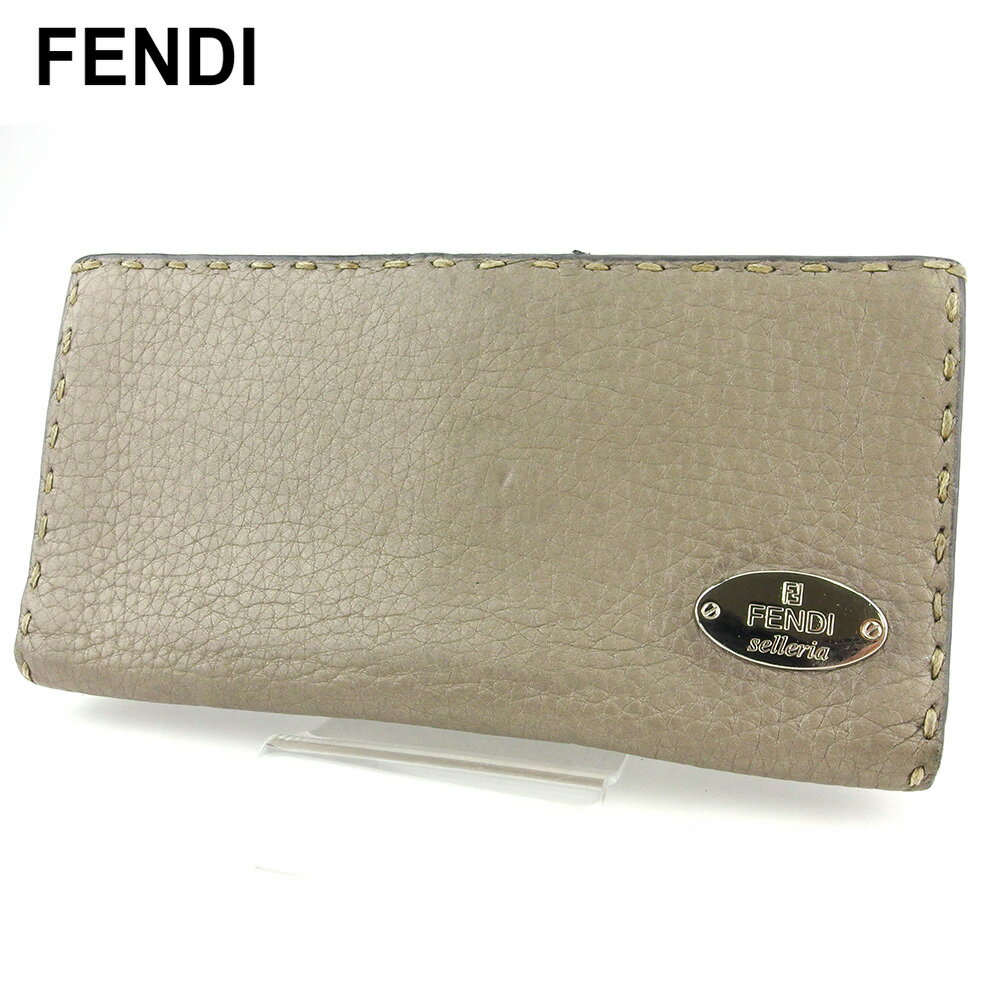 ڥץ󥰥30OFFۥեǥ Ĺ Wۥå  ǥ  ꥢ 졼  С 쥶 FENDI ڥեǥ E1537 š