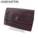 【春の大感謝祭 30％OFF】ルイ ヴィトン キーケース 6連キーケース レディース メンズ タイガ ブラウン レザー Louis Vuitton 【ルイ・ヴィトン】 f1613s 【中古】