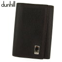 【スプリングセール30％OFF】ダンヒル キーケース メンズ サイドカー ブラウン シルバー レザー dunhill 【ダンヒル】 T18675 【中古】