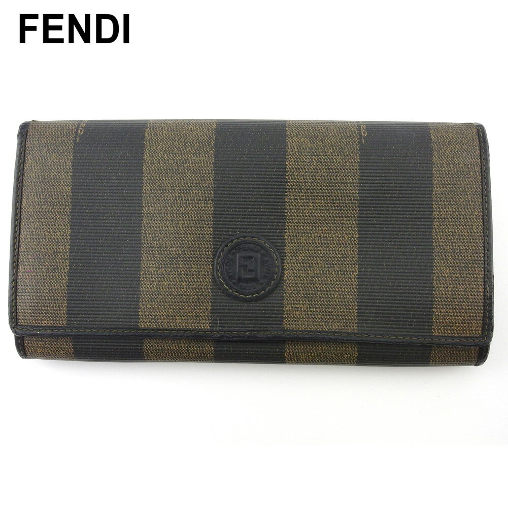 ڥץ󥰥30OFFۥեǥ Ĺ եʡդ  ǥ  ڥ ֥å ١  PVCߥ쥶 FENDI ڥեǥ t18858s š