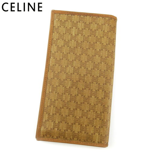 【スプリングセール】セリーヌ 長札入れ 札入れ レディース メンズ マカダム ベージュ ブラウン PVC×レザー CELINE 【セリーヌ】 T18275 【中古】 【スプリングセール】セリーヌ 長札入れ 札入れ レディース メンズ マカダム ベージュ ブラウン PVC×レザー CELINE 【セリーヌ】 T18275 【中古】