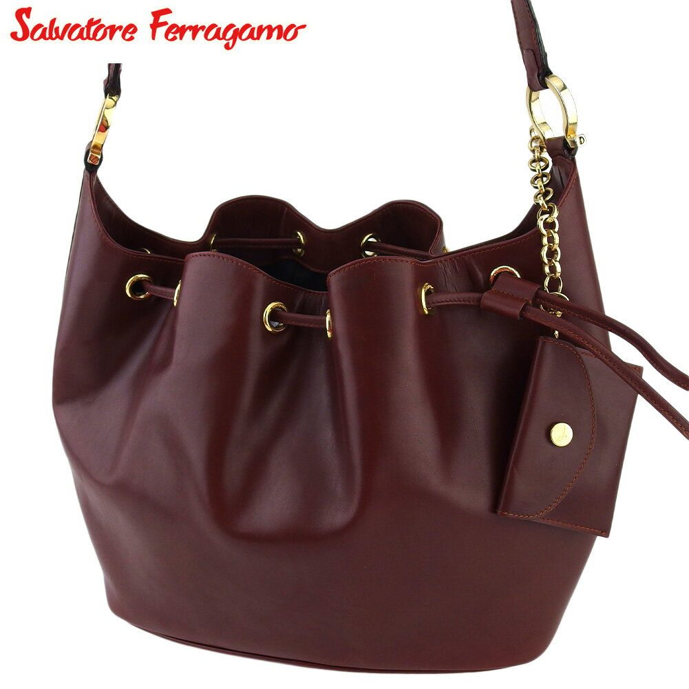 ڥץ󥰥30OFFۥȡ ե饬 Хå 󥷥 Хå ǥ  ܥɡ  쥶 Salvatore Ferragamo t19924s š