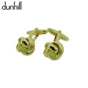【スプリングセール】ダンヒル カフス カフリンクス メンズ スウィヴル式 dマーク ゴールド ゴールド金具 dunhill T19900 【中古】
