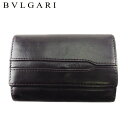 【スプリングセール】【中古】 ブルガリ キーケース 6連キーケース メンズ オクト ブラウン シルバー レザー BVLGARI T20171