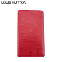 【スプリングセール】ルイ ヴィトン 手帳カバー レディース メンズ アジェンダポッシュ エピ レッド エピレザー LOUIS VUITTON T20580 【中...