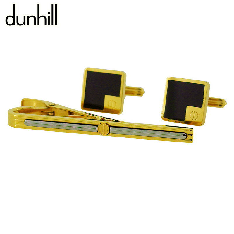 【楽天スーパーSALE 最大50%OFF】【中古】 ダンヒル カフス タイピン カフリンクス ネクタイピン メンズ dマーク スウィヴル式 ワニロ式 2アイテム...
