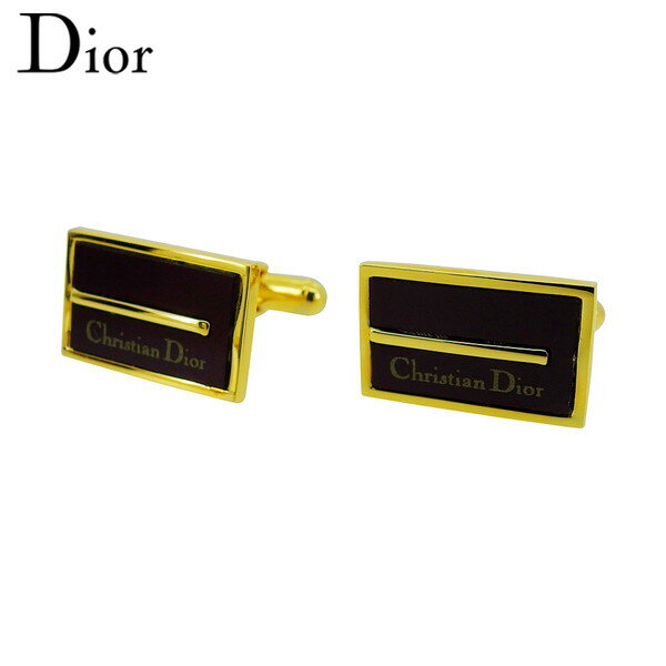 【楽天スーパーSALE 最大50%OFF】【中古】 ディオール カフス アクセサリー ゴールドメッキ Dior T23712 ブランド ハイブランド ヴィンテー...