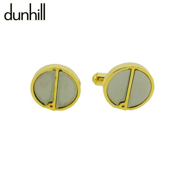 【楽天スーパーSALE 最大50%OFF】【中古】 ダンヒル カフス アクセサリー ゴールド GP×シルバー素材 dunhill T23858 ブランド ハイブ...