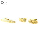 【スプリングセール】ディオール Dior カフス タイピン メンズ ゴールド GP 【ディオール】 T9719 【中古】