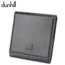 【Rakuten Fashion THE SALE】ダンヒル コインケース ケース 小銭入れ メンズ スクエアフォルム ロゴ ブラウン ブラック レザー dunhill 【ダンヒル】 T10050 【中古】