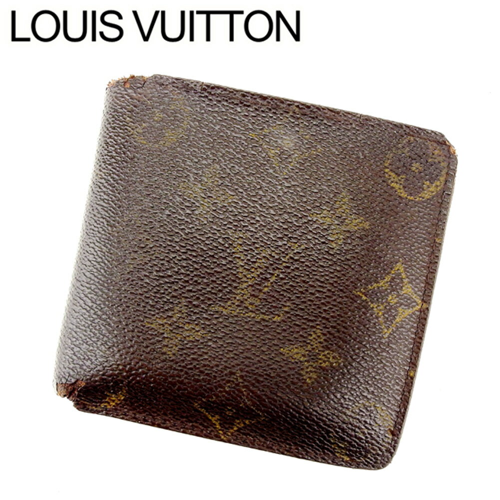 【スプリングセール30％OFF】ルイヴィトン 二つ折り財布 ポルトビエ カルトクレディモネ モノグラム PVC×レザ- Louis Vuitton 【ルイ・ヴィトン】 b336s 【中古】