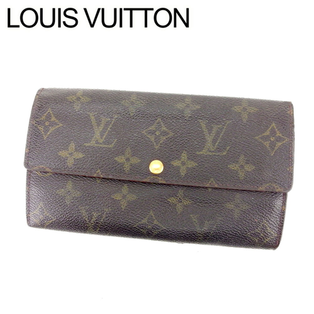 【スプリングセール30％OFF】ルイヴィトン 長財布 モノグラム Louis Vuitton 長サイフ サイフ 収納ブランド財布 ユニセックス 小物 【ルイ・ヴィトン】 T15796 【中古】