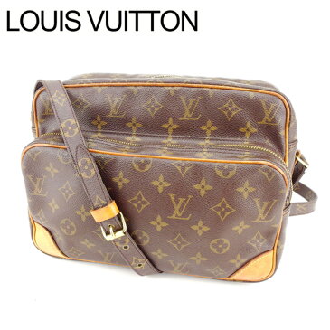 【中古】 ルイヴィトン ショルダーバッグ 斜めがけショルダー ナイル モノグラム ブラウン モノグラムキャンバス Louis Vuitton バッグ バック 肩掛け 収納 ブランド ブランドバッグ 人気 贈り物 迅速発送 在庫処分 男性 女性 良品 夏 1点物 T14760