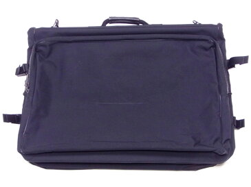 【中古】 ポーター ガーメントバッグ バック ガーメントケース 旅行用バッグ バック 2WAY ブラック キャンバス×レザー PORTER 【ポーター】 q571s