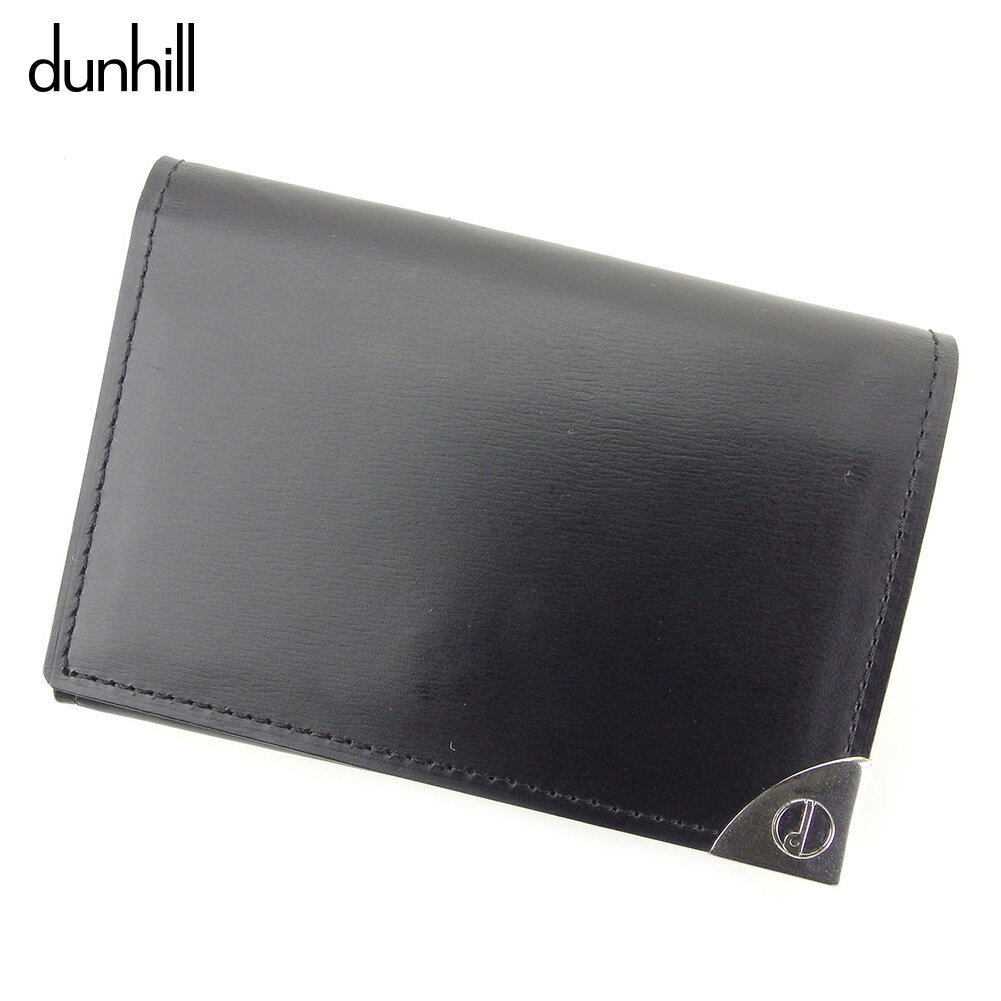 【スプリングセール30％OFF】ダンヒル dunhill キーケース 6連キーケース メンズ ブラック シルバー レザー 【ダンヒル】 T9642 【中古】