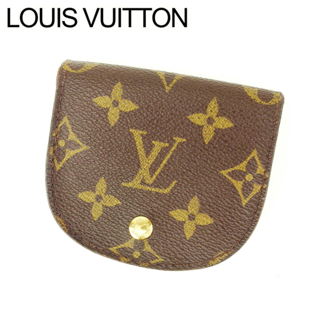 【スプリングセール30％OFF】ルイ ヴィトン Louis Vuitton コインケース ケース 小銭入れ レディース メンズ ポルトモネ・グセ ブラウン PVC×レザ- 【ルイ・ヴィトン】 T8783 【中古】