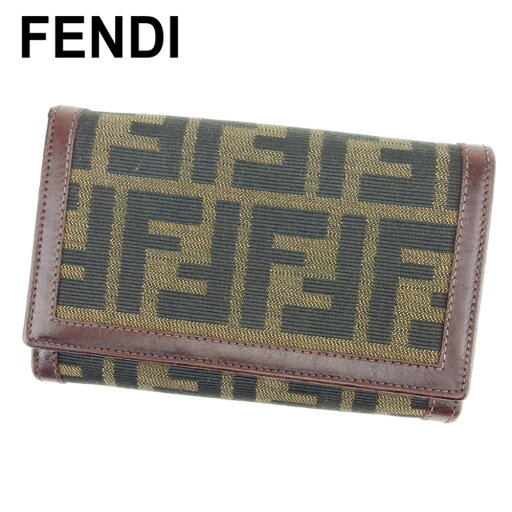 【スプリングセール】フェンディ 三つ折り 財布 二つ折り 財布 ズッカ ベージュ ブラック ブラウン キャンバス×レザー FENDI 三つ折りサイフ サイフ 財布 折りタタミ 三つ折り財布財布 ユニセックス 小物 人気 【フェンディ】 H633 【中古】 【スプリングセール】フェンディ 三つ折り 財布 二つ折り 財布 ズッカ ベージュ ブラック ブラウン キャンバス×レザー FENDI 三つ折りサイフ サイフ 財布 折りタタミ 三つ折り財布財布 ユニセックス 小物 人気 【フェンディ】 H633 【中古】